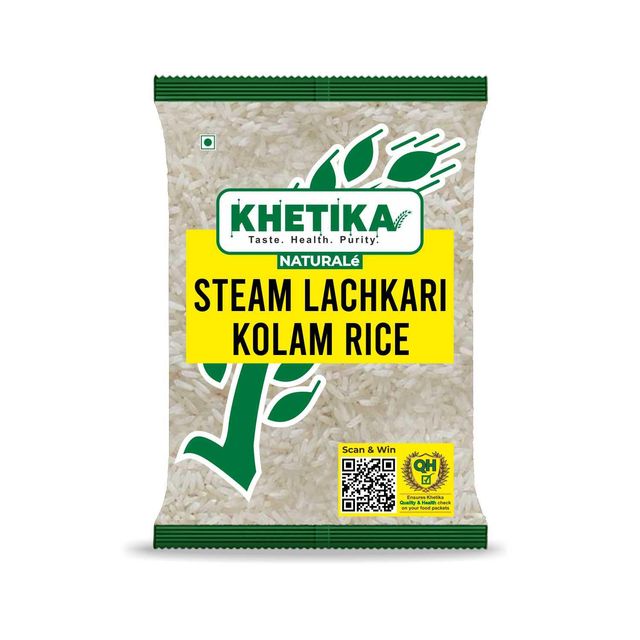Khetika Steam Lachkari Kolam Rice