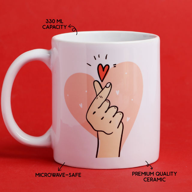 Oye Happy Korean BTS Mug