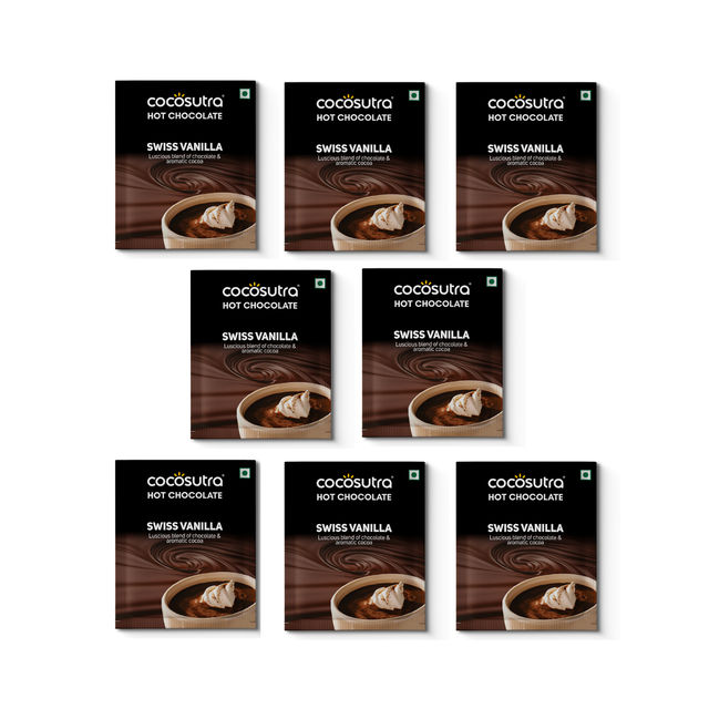 Cocosutra Swiss Vanilla Hot Chocolate Mix, makes 8 cups