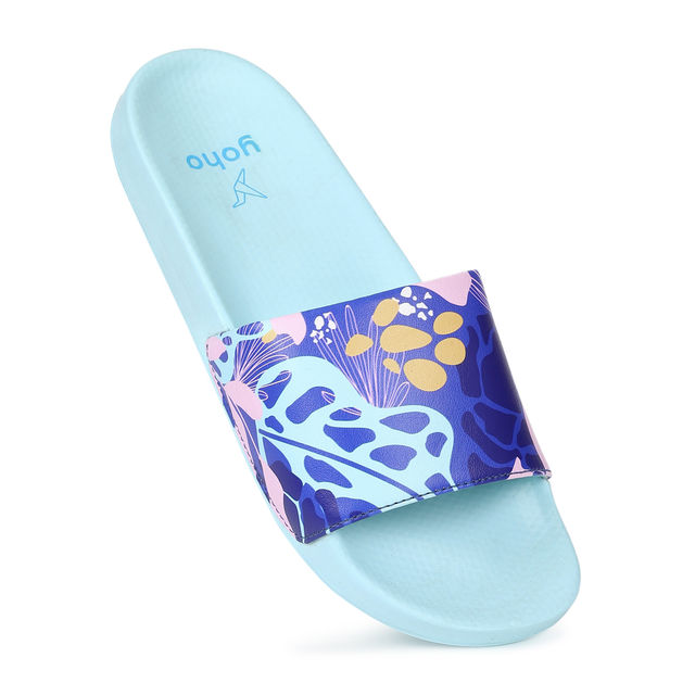 Yoho Women Sliders Tropica | Mystery Blue | UK6