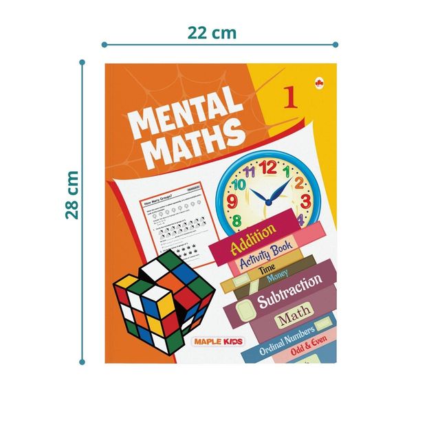 Mental Maths - Mathematics Activity Book 1 for Class 1+, Age 5+ Years