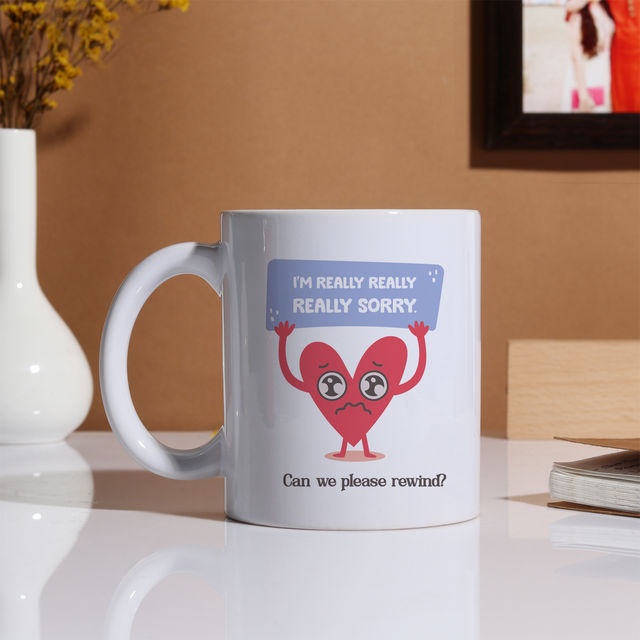 Happy Mail I'm Sorry Mug