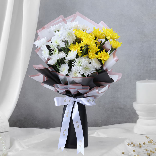 FNP Father's Day Mixed Daisy Bouquet