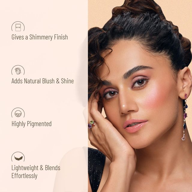 Swiss Beauty Baked Blusher & Highlighter - 01