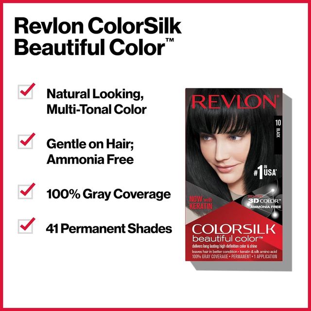 Revlon Colorsilk Beautiful Color 20 Brown Black Shade