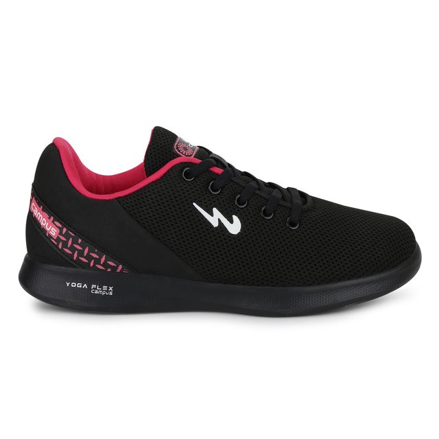 Campus Cristy Black Rani Women's Running Shoes - UK 5