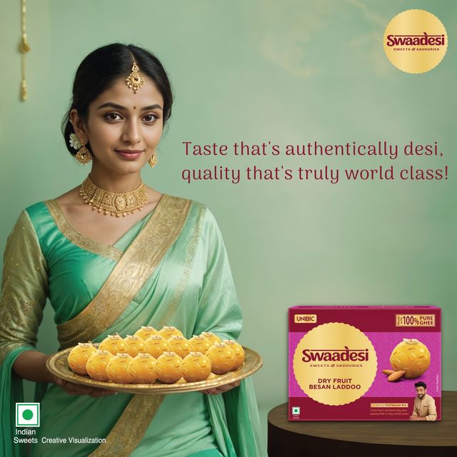 Unibic Swaadesi Dryfruit Besan Laddoo Box 180 g Combo