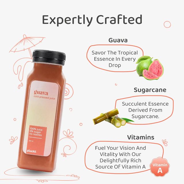 Pluckk Guava Fresh Juice
