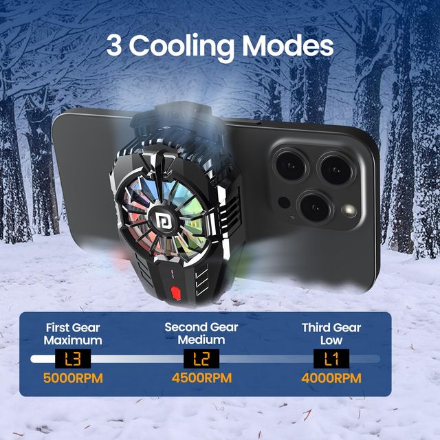 Portronics Cool Pulse Mobile Cooling Fan