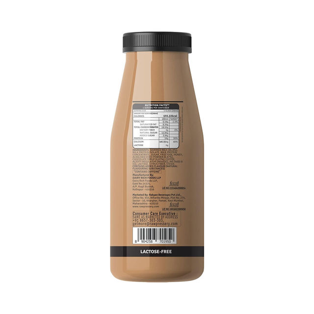 Raw Pressery 18g Protien Coffee Milkshake