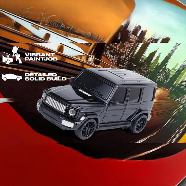 Frendo Hi Speed Remote Control Car 1:24 - G Wag Black