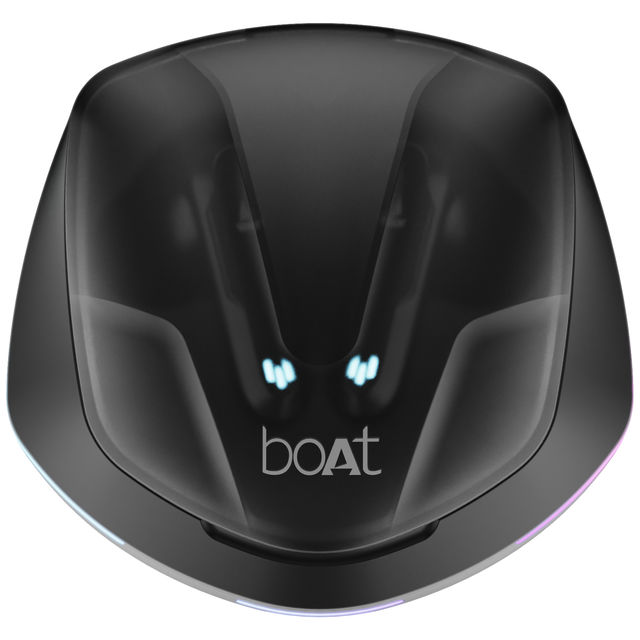 boAt Immortal 181 TWS Earbuds for Gaming w/ 40H Playtime, BEAST Mode & RGB LEDs (Black Sabre)