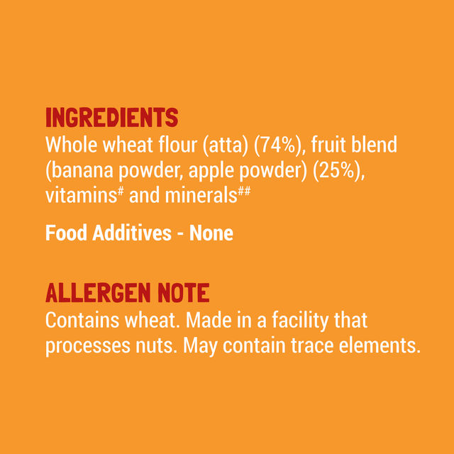 Slurrp Farm Wheat Apple & Banana Instant Healthy Cereal 100% Natural No Added Sugar No Milk, 300 Gm(300gms) & Slurrp Farm Cereal - Wheat, Apple & Date With Milkno Added Sugar No Powder 1 Pcs(1pc) Combo