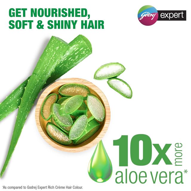 Godrej Expert Rich Creme Hair Color (Pack of 4) Natural Brown