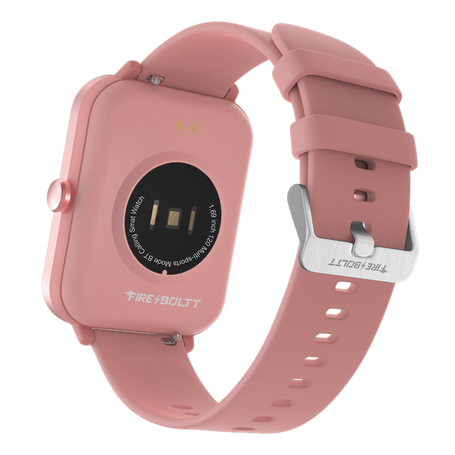 Fire-Boltt Ninja Calling Pro Plus Smartwatch | 1.83" Display | BT Calling | Women's Edition - Pink