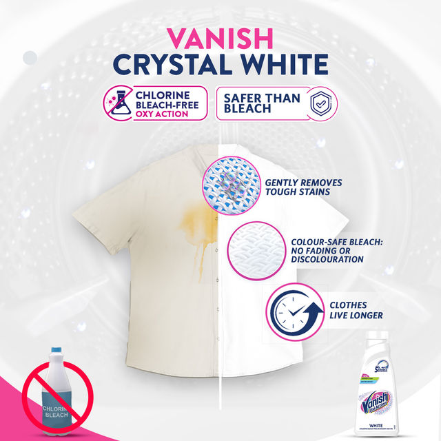 Vanish All In One Liquid Detergent Booster(800ml) & Vanish All In One Liquid Detergent Booster(800ml) Combo