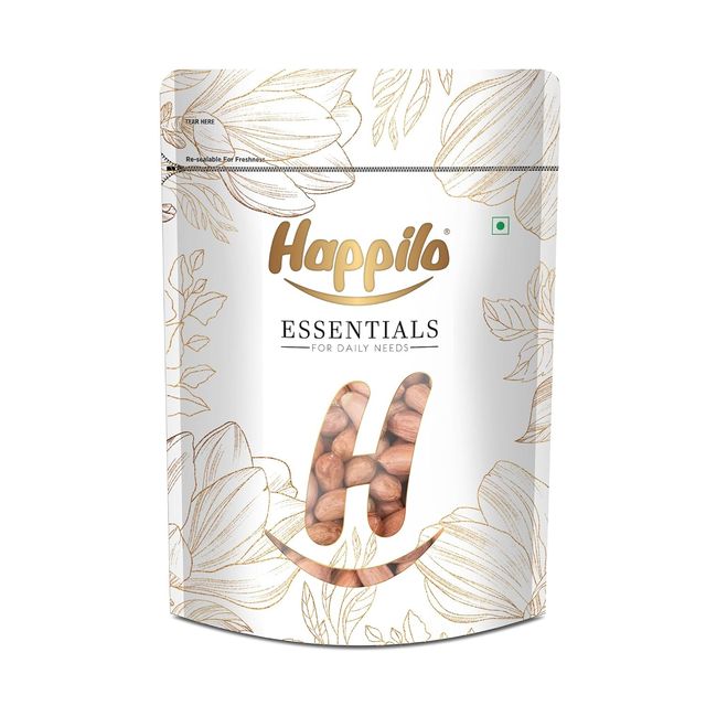 Happilo Essentials Raw Peanut, Plant-based Protein, Healthy Snacks, Guilt-Free