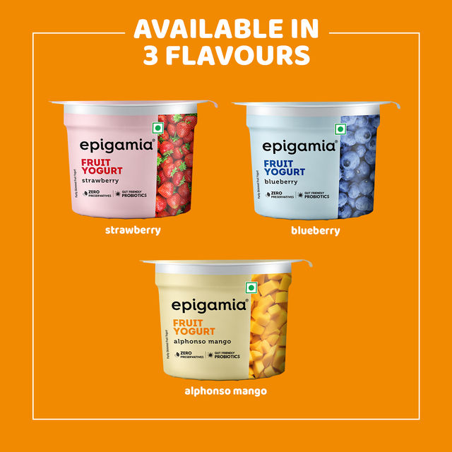 Epigamia Fruit Yogurt- Mango 75 g Combo
