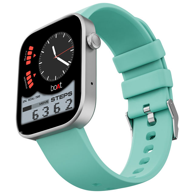 boAt Storm Call 3 Smartwatch | 1.83" Display | BT Calling - Mint Blue