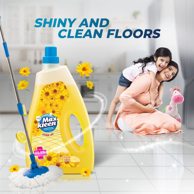 Maxkleen Citrus Joy Disinfectant Floor Cleaner | Can