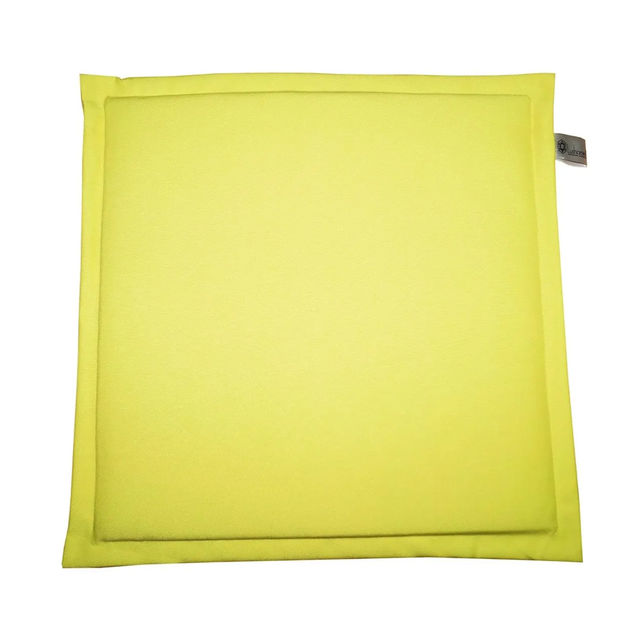 Lushomes Chair Pads - Yellow | 15 x 15 inch