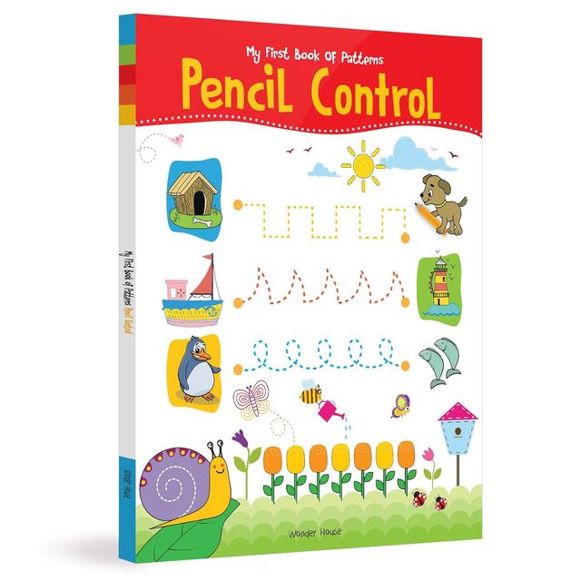 My First Book Of Patterns Pencil Control: Patterns Practice Book For Kids (Pattern Writing)