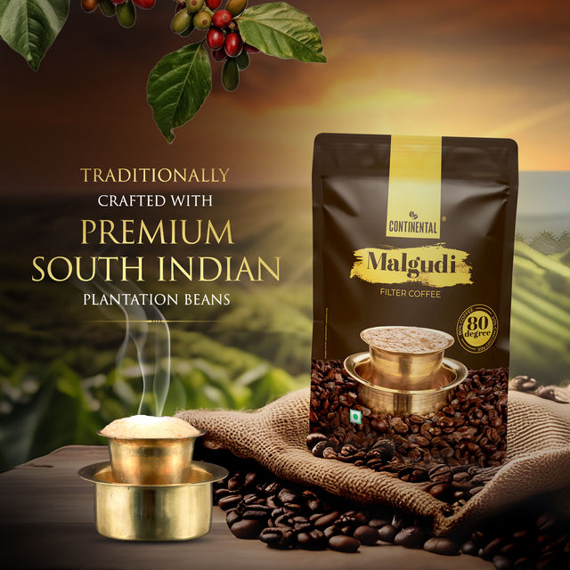 Continental Malgudi 80 Degree Filter Coffee - Pouch
