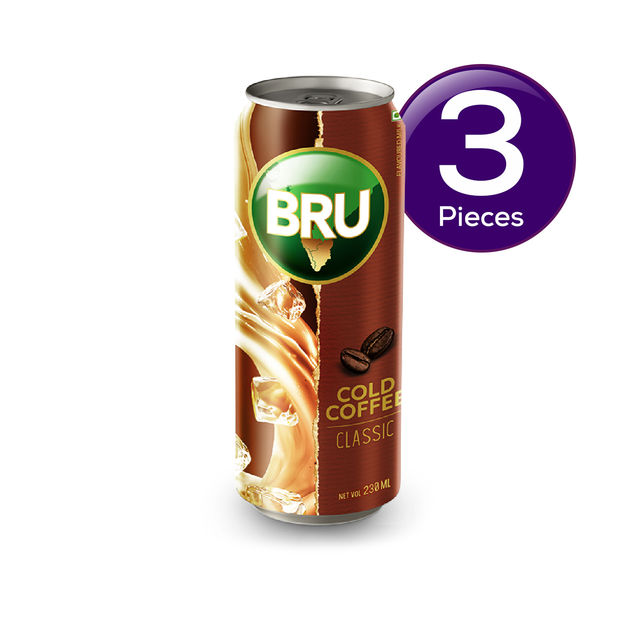 Bru Cold Coffee Classic 180 ml Combo