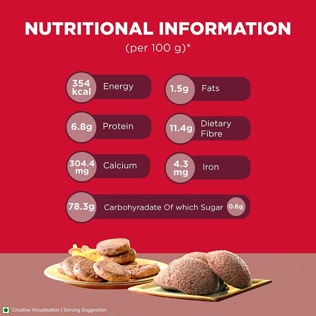 Aashirvaad Nature's Super Foods Ragi Flour Pouch