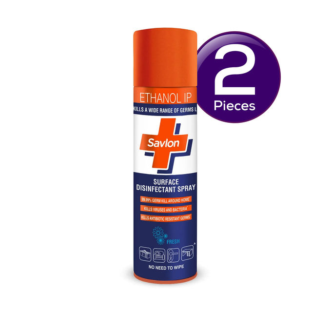 Savlon Surface Disinfectant Sanitizer Spray, Germ Protection on Hard & Soft Surfaces 170 g Combo