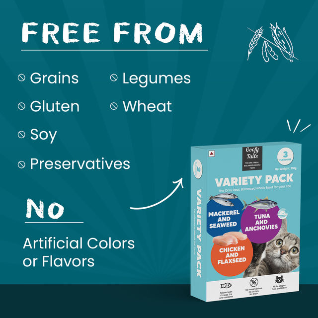 Goofy Tails Variety Pack Wet food for Cats & Kittens