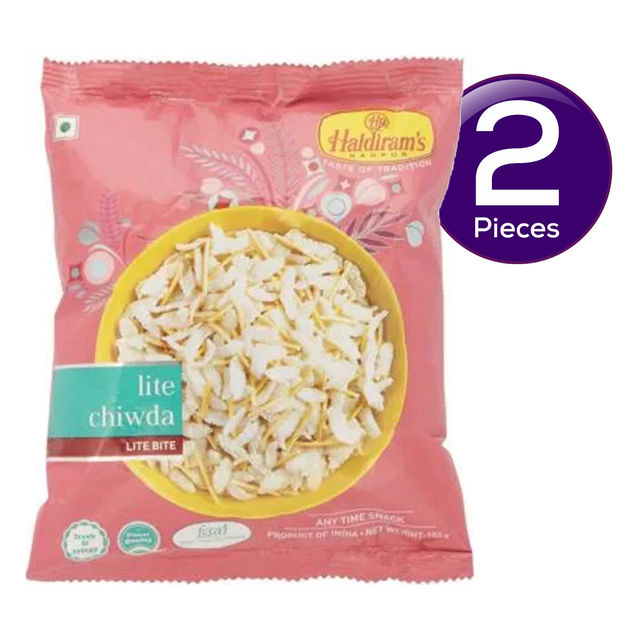 Haldiram's Lite Chiwda 200 g Combo