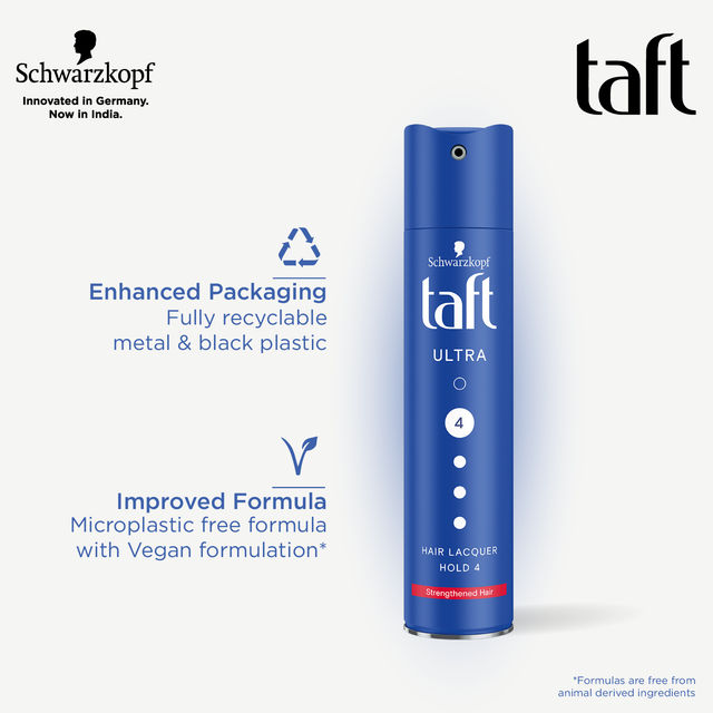 Schwarzkopf Taft Ultra Hair Spray Hold 4 Strengthened Hair