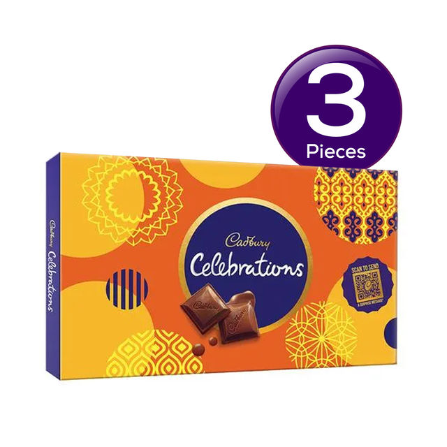 Cadbury Celebrations Assorted Chocolate Diwali Gift Pack 126 g Combo