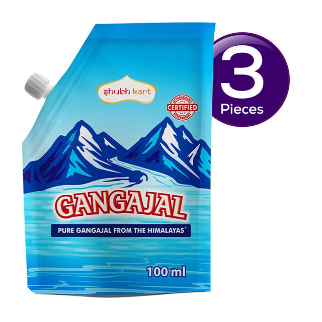Shubhkart Gangajal Pouch 100 ml Combo