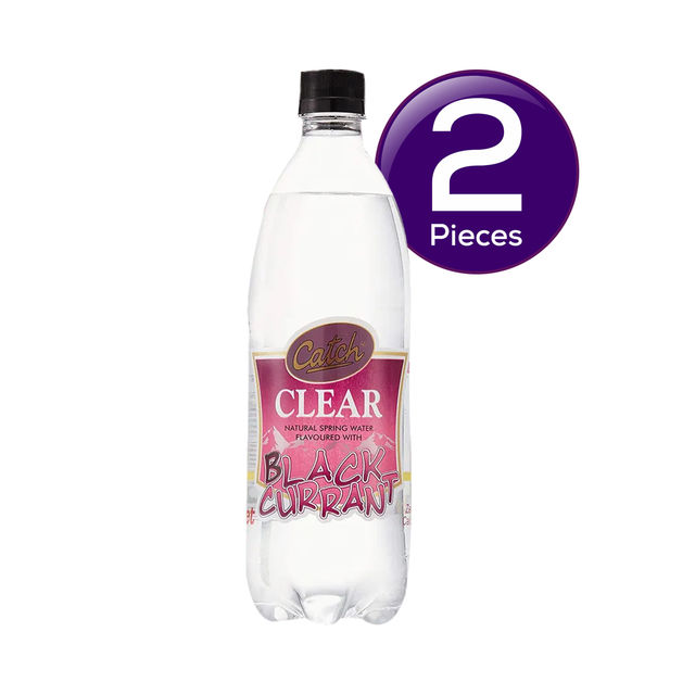 Catch Clear Black Currant Soda 750 ml Combo