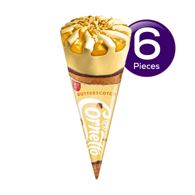 Kwality Wall's Cornetto Butterscotch 105 ml Combo