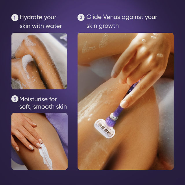 Gillette Venus Swirl Hair Removal Razor Cartridgeslong Lasting Smoothness