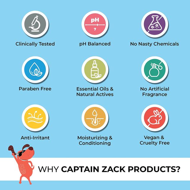 Captain Zack My Coat Can Gloat Leave-In Conditioner For Dogs