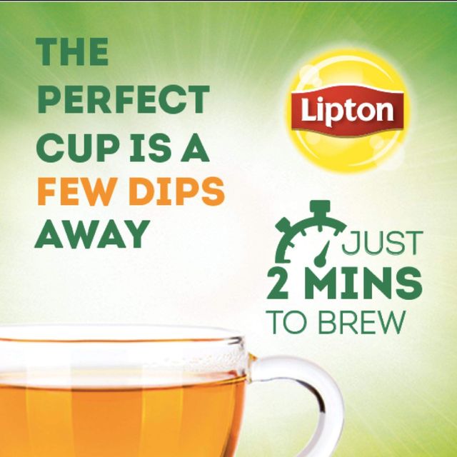 Lipton Natural Basil Green Tea