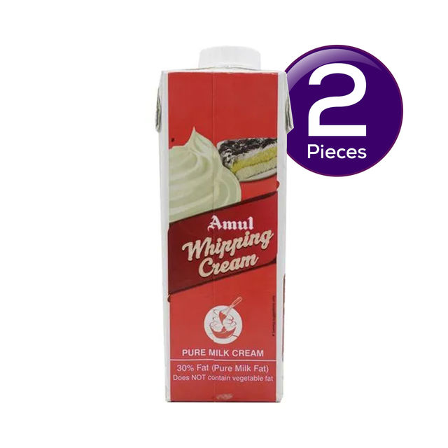 Amul Whipping Cream 250 ml Combo