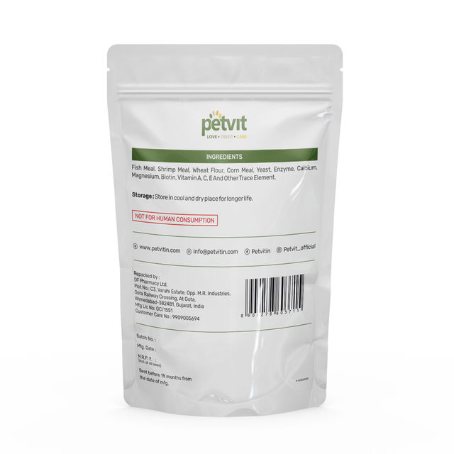Petvit Turtle Food With Fish Meal Growth And Better Shell Health
