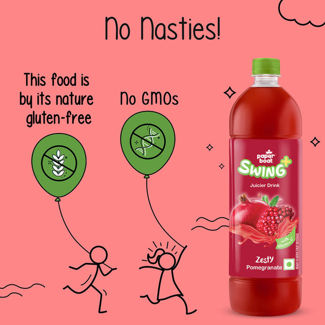 Paper Boat Swing Zesty Pomegranate Fruit Juice