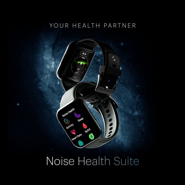 Noise ColorFit Ultra Buzz Smartwatch with Bluetooth Calling | 1.75" HD Display | 100+ Sports Mode - Charcoal Black