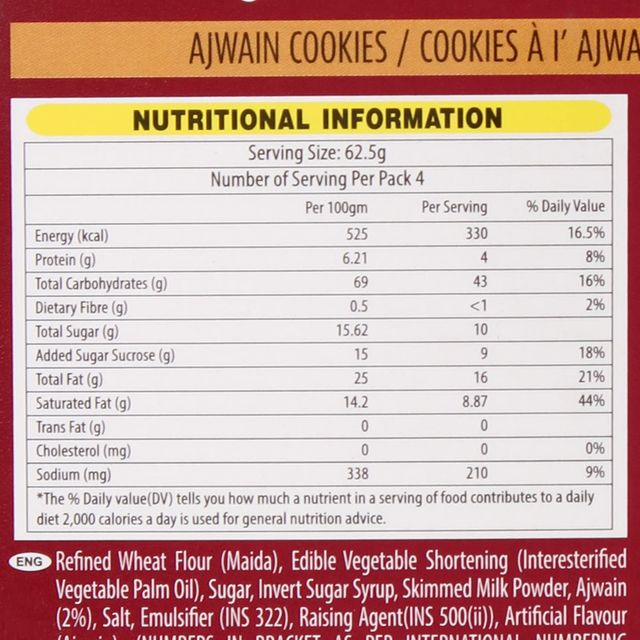 Kravour Ajwain Cookies