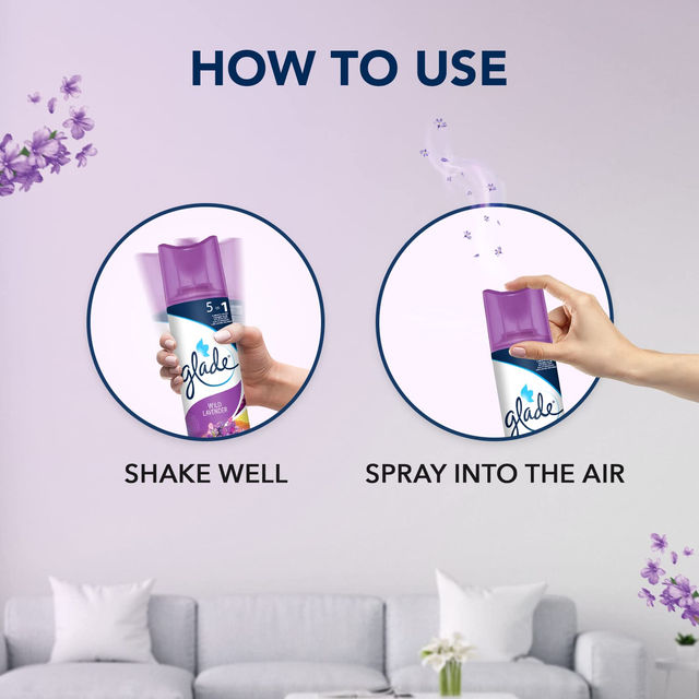 Glade Wild Lavender Air Freshener