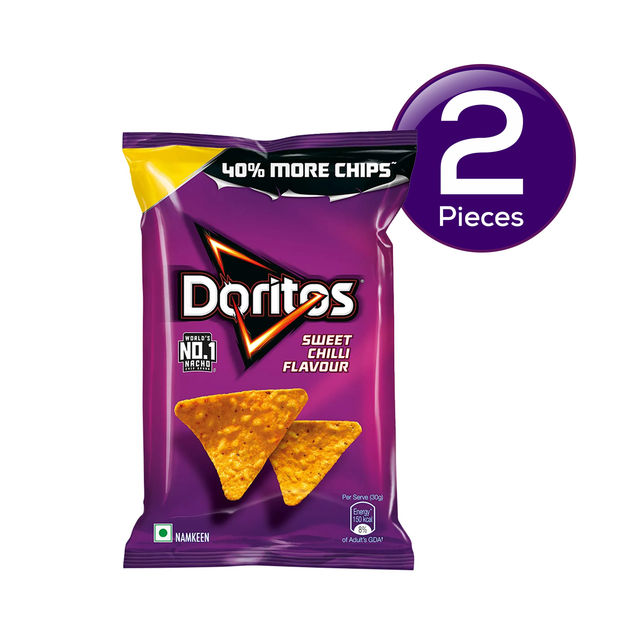 Doritos Nacho Chips - Sweet Chilli Flavour 82.5 g Combo