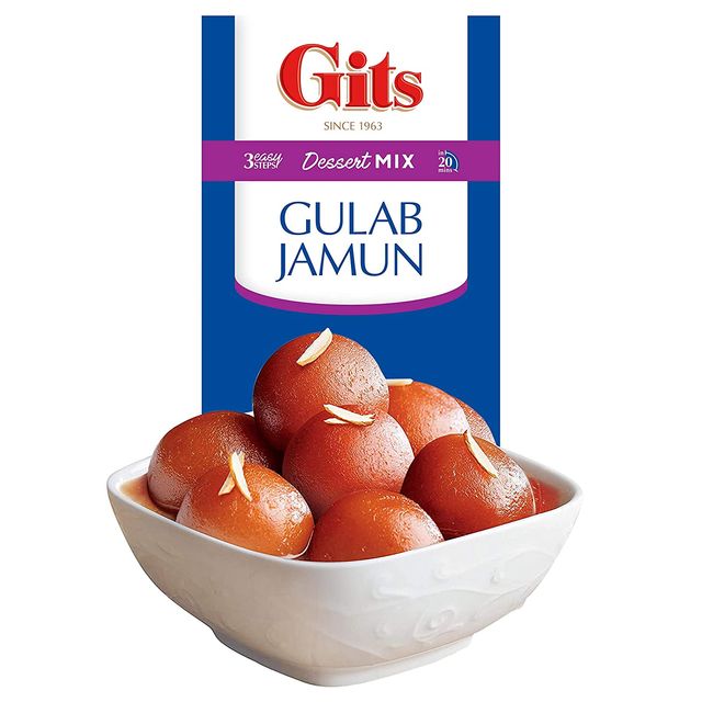 Gits Gulab Jamun Mix(200gms) & Gits Instant Snack Mix - Khaman Dhokla(180gms) Combo