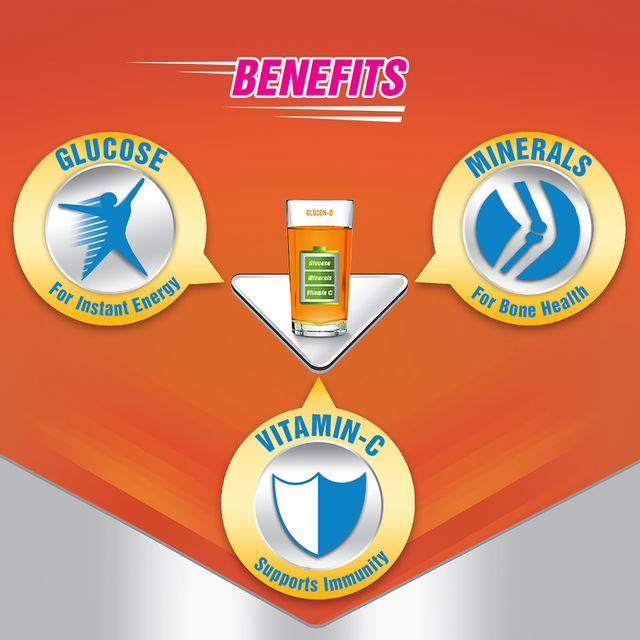 Glucon-D Tangy Orange Glucose Powder