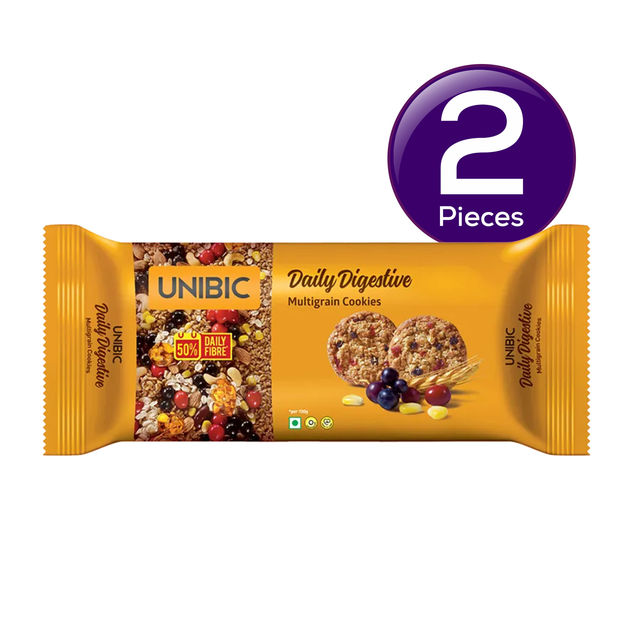 UNIBIC Daily Digestive (Multigrain Cookies) 75 g Combo